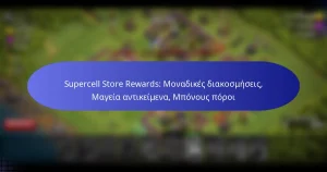 Read more about the article Supercell Store Rewards: Μοναδικές διακοσμήσεις, Μαγεία αντικείμενα, Μπόνους πόροι